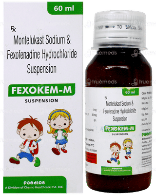 Fexokem M Oral Suspension 60 Ml